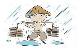 反向傘現時雨季流行的新寵